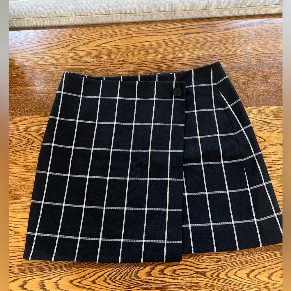 NWT Loft Plaid Skirt SZ 12 - Picture 3 of 7